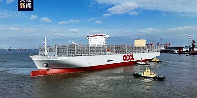 Çin’in yapay zekâ kullanan konteyner gemisi deneme seferine çıktı